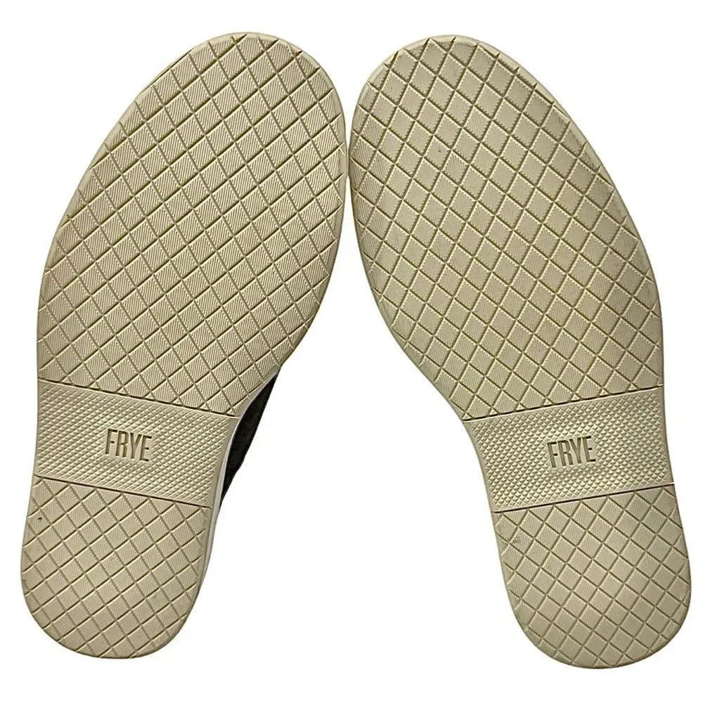 Frye Gates High Prints Gray Suede Low Top Sneakers Men’s Size 10M